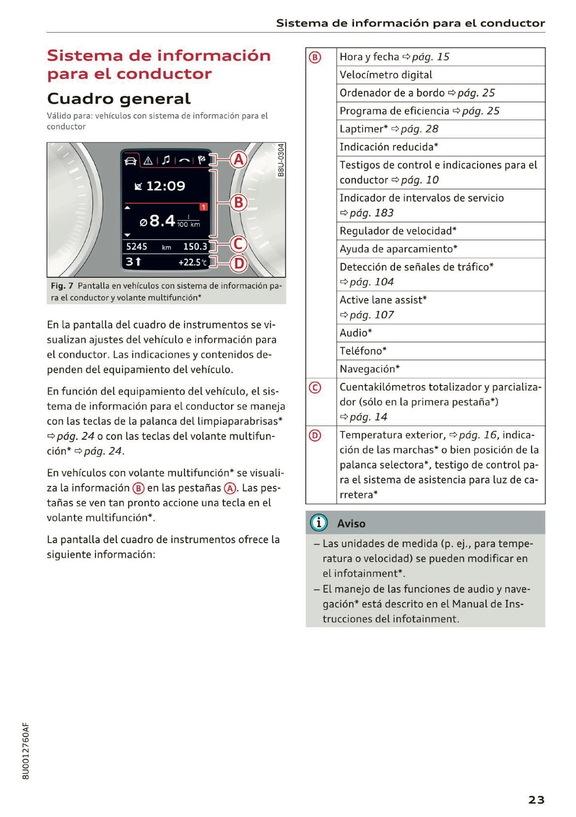 2017-2018 Audi Q3 Owner's Manual | Spanish