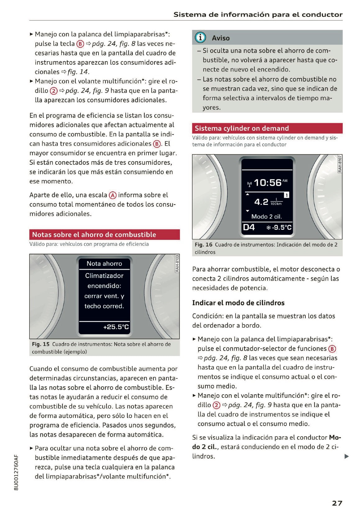 2017-2018 Audi Q3 Owner's Manual | Spanish