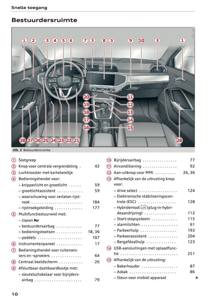 2023-2024 Audi Q3 Owner's Manual | Dutch