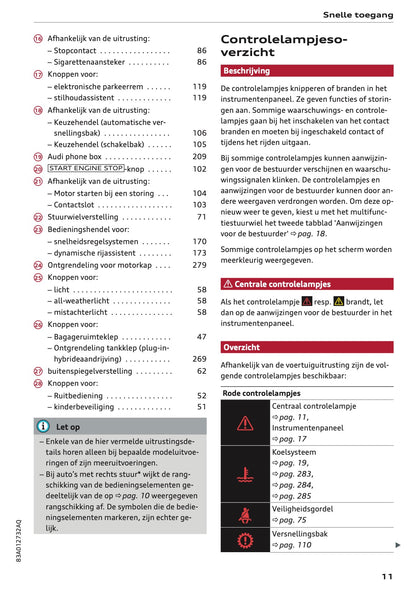 2023-2024 Audi Q3 Owner's Manual | Dutch