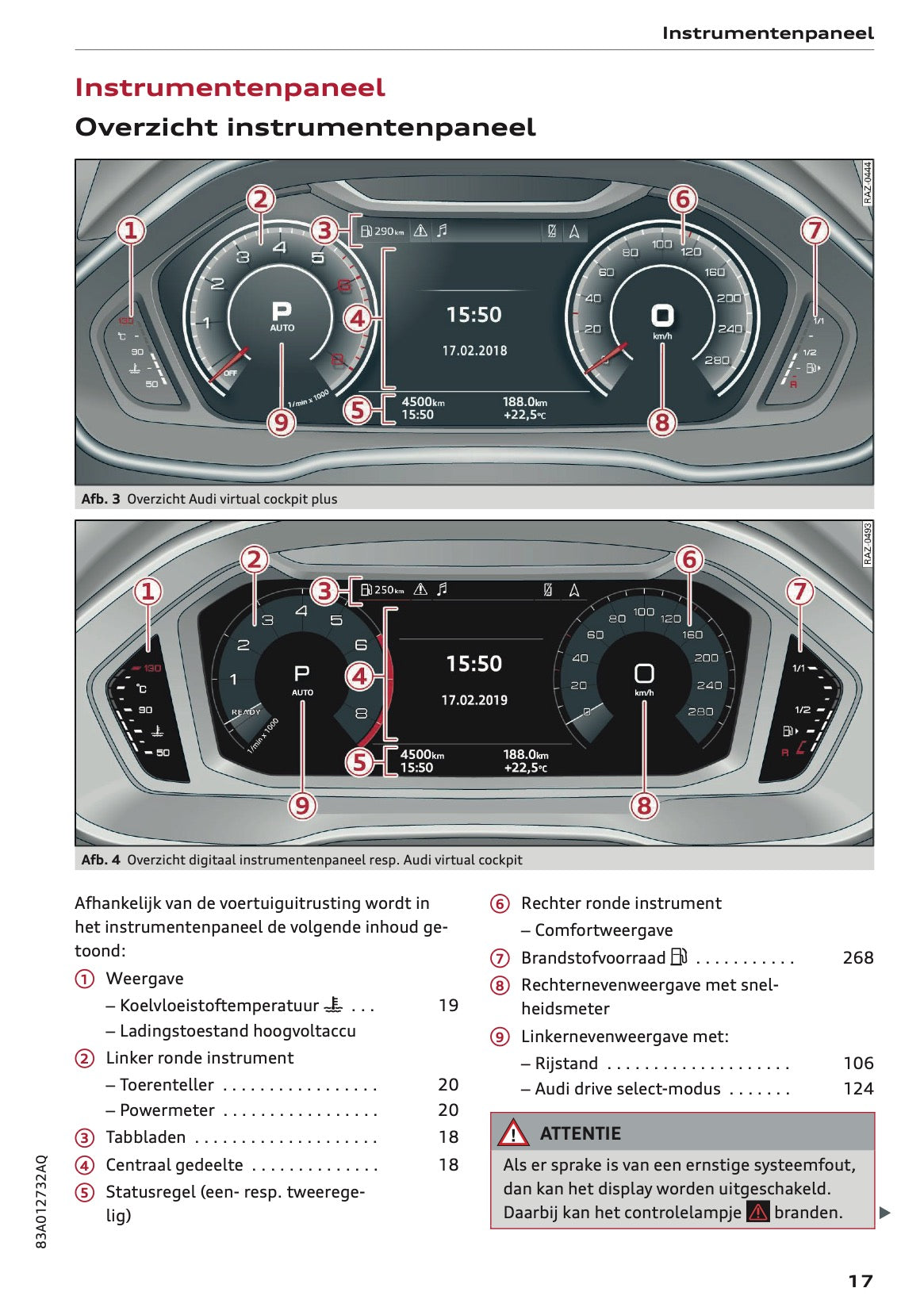 2023-2024 Audi Q3 Owner's Manual | Dutch