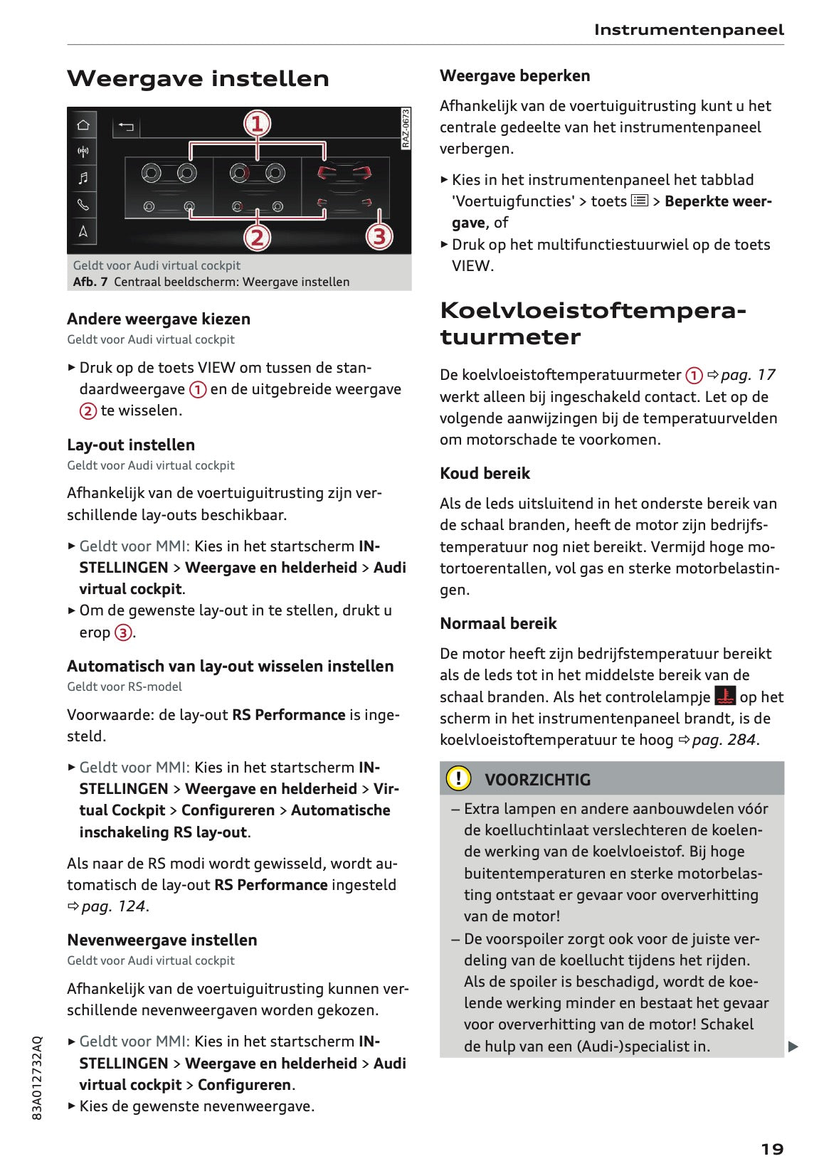 2023-2024 Audi Q3 Owner's Manual | Dutch