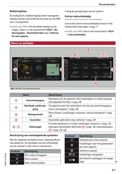 2023-2024 Audi Q3 Owner's Manual | Dutch