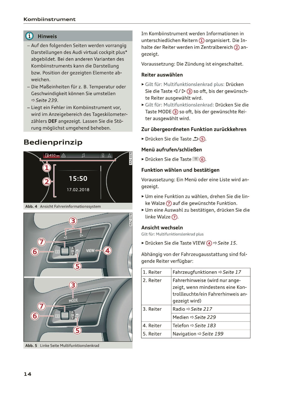 2019-2020 Audi Q3/RS Q3 Bedienungsanleitung | Deutsch
