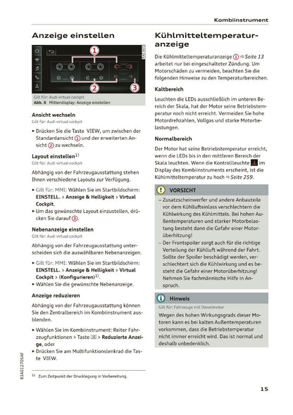 2019-2020 Audi Q3/RS Q3 Bedienungsanleitung | Deutsch