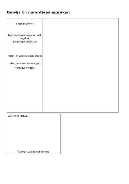 2021-2022 Audi Q3/RS Q3 Owner's Manual | Dutch