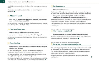 2009 Audi Q5 Owner's Manual | Dutch
