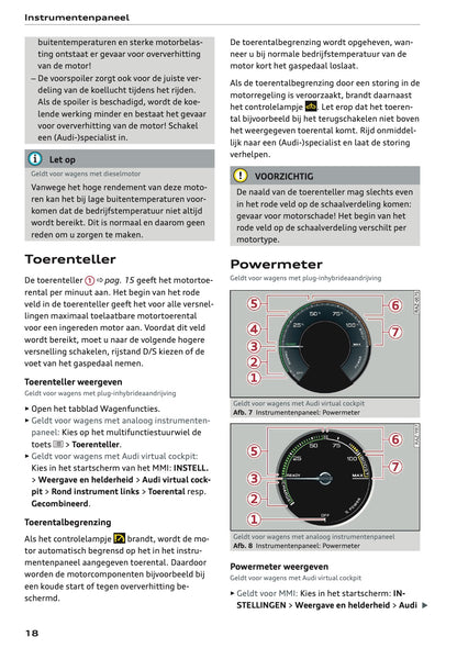 2020-2021 Audi Q5 Owner's Manual | Dutch