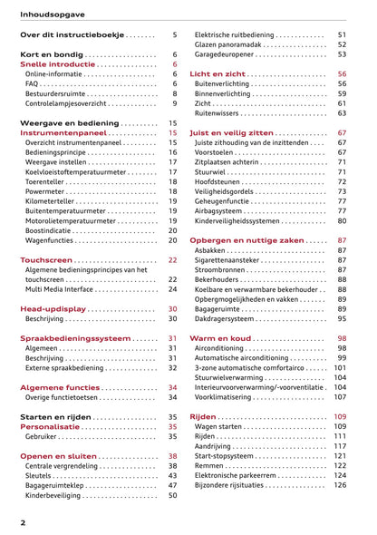2020-2021 Audi Q5 Owner's Manual | Dutch