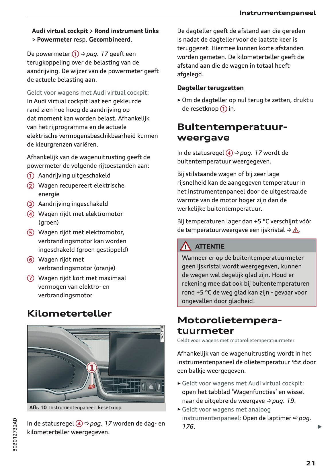2022 Audi Q5 Owner's Manual | Dutch
