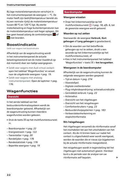 2022 Audi Q5 Owner's Manual | Dutch