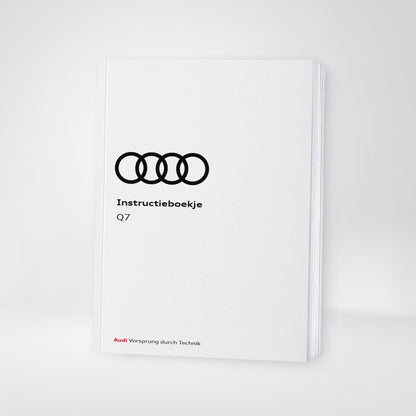 2020-2021 Audi Q7 Owner's Manual | Dutch