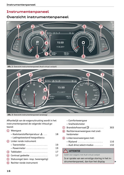 2020-2021 Audi Q7 Owner's Manual | Dutch