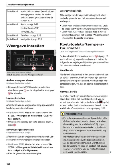 2020-2021 Audi Q7 Owner's Manual | Dutch