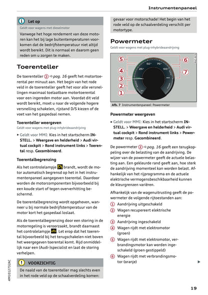 2020-2021 Audi Q7 Owner's Manual | Dutch