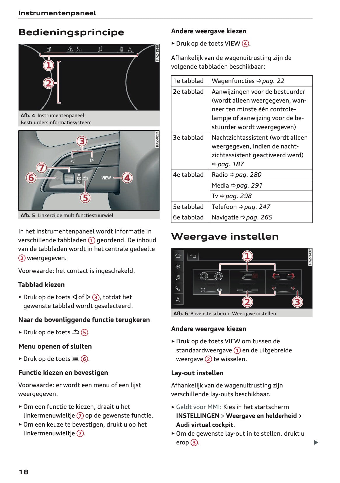 2022 Audi Q8 Owner's Manual | Dutch
