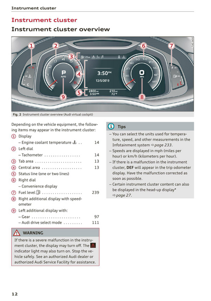 2021 Audi Q8 Owner's Manual | English