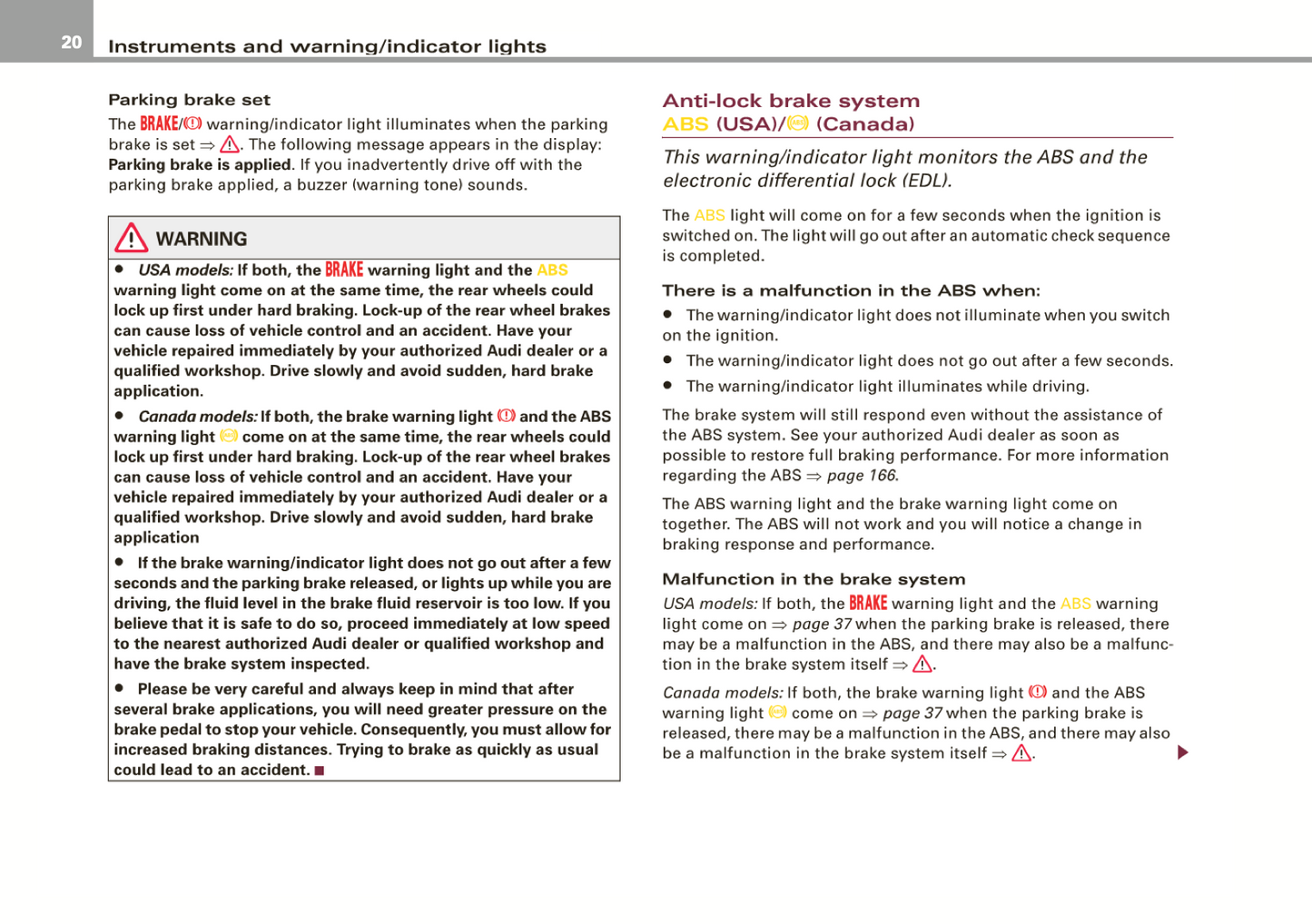 2009 Audi R8 Owner's Manual | English