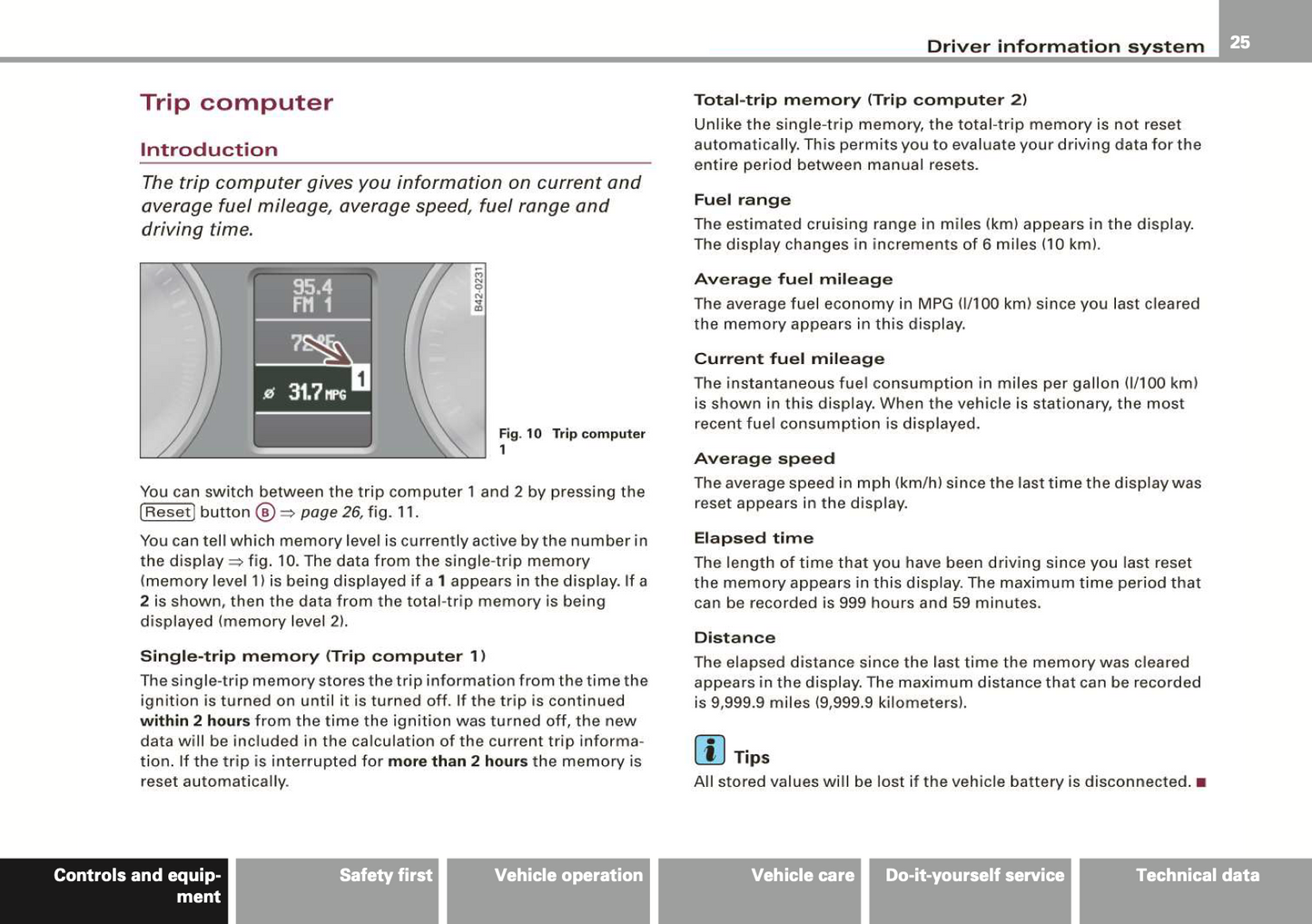 2009 Audi R8 Owner's Manual | English