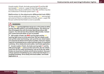 2010 Audi R8 Owner's Manual | English US