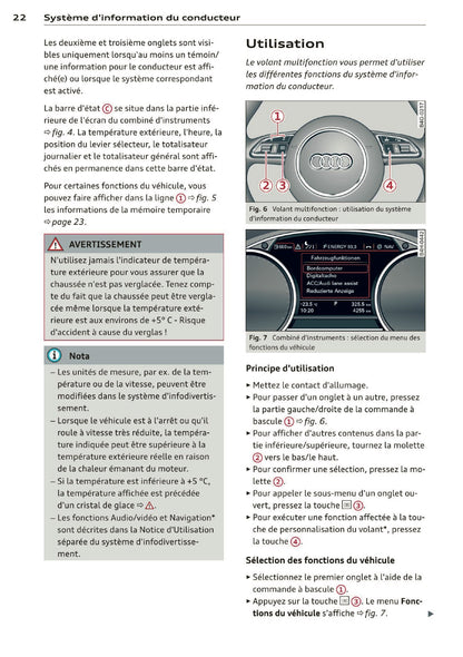 2014 Audi RS 6 Avant Owner's Manual | French