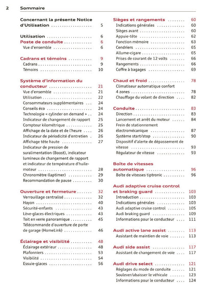 2014 Audi RS 6 Avant Owner's Manual | French