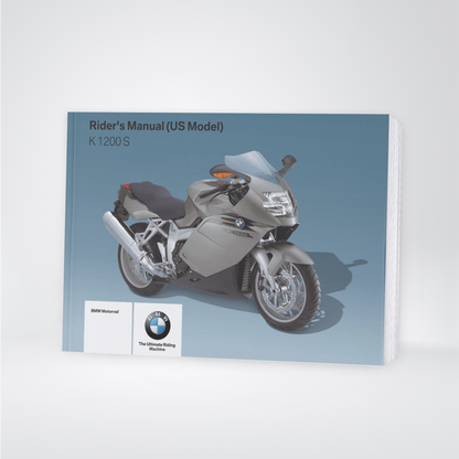 2008 BMW K 1200 S Owner's Manual | English