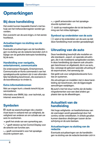 2013 BMW 1 Series Owner's Manual | Dutch