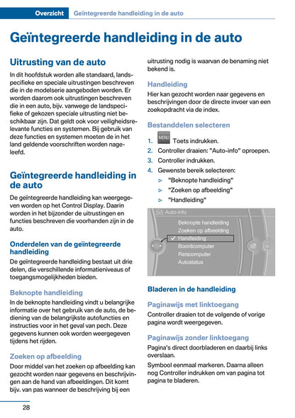 2016 BMW 1 Series Owner's Manual | Dutch