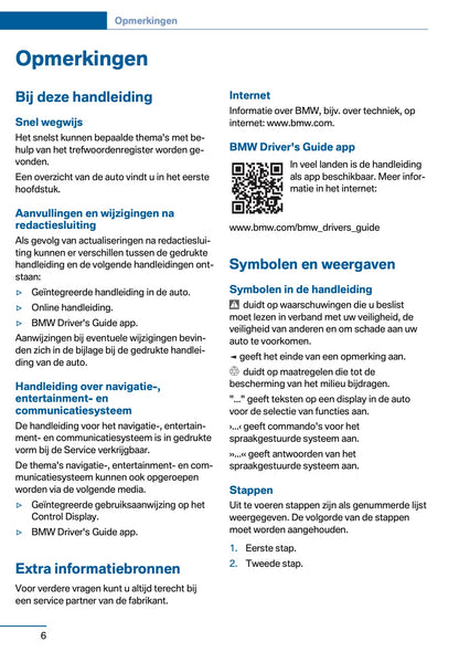 2016 BMW 1 Series Owner's Manual | Dutch