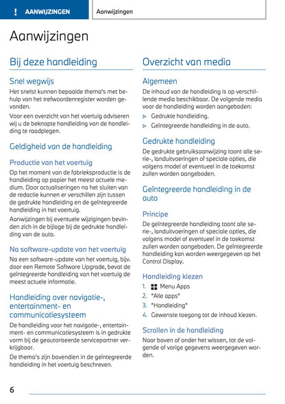2023 BMW 3 Series Touring Plug-in-Hybrid Owner's Manual | Dutch