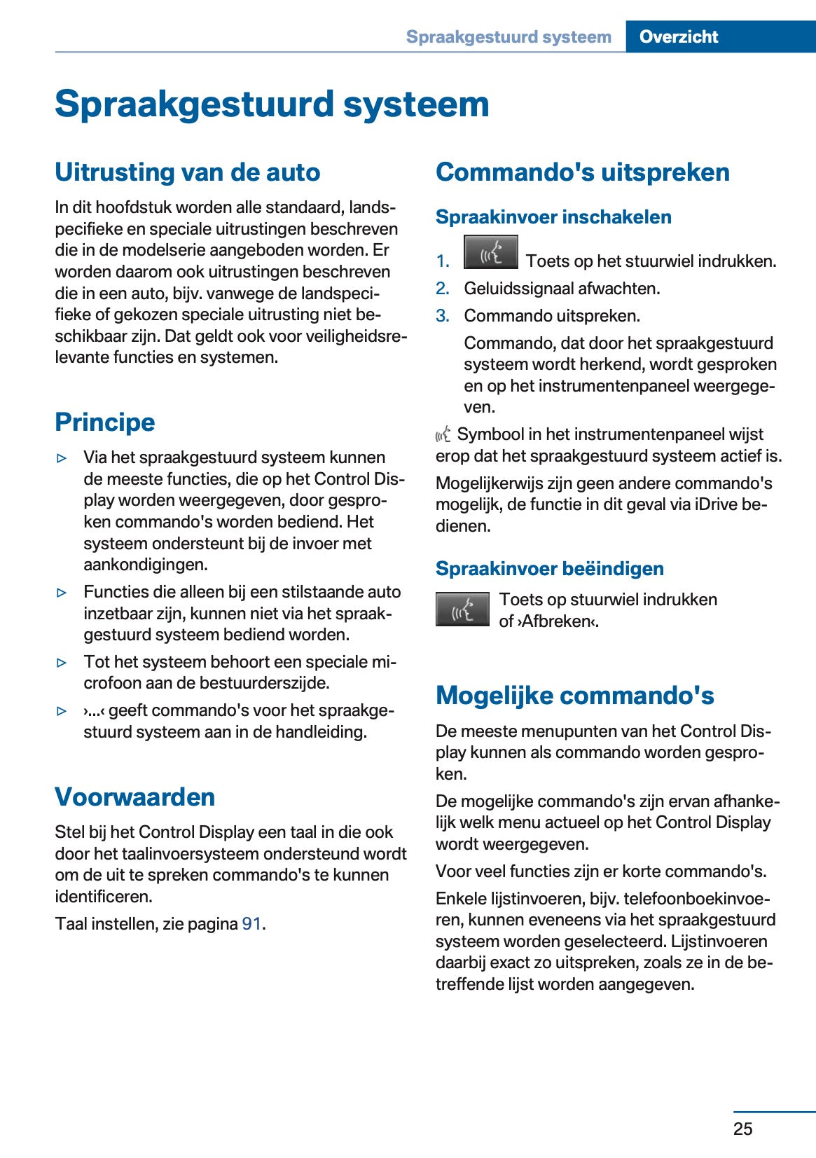 2014-2015 BMW 4 Series Coupé Owner's Manual | Dutch
