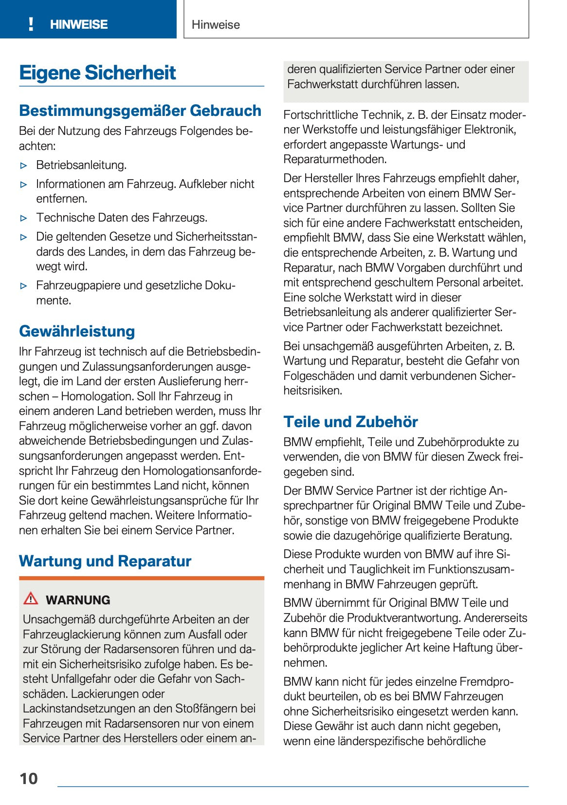 2018 BMW 5 Series Touring Bedienungsanleitung | Deutsch