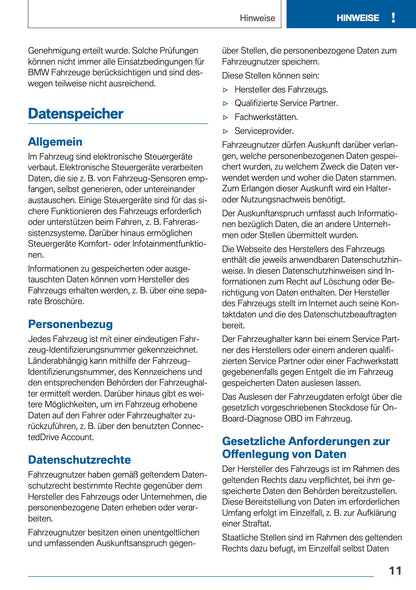 2018 BMW 5 Series Touring Bedienungsanleitung | Deutsch