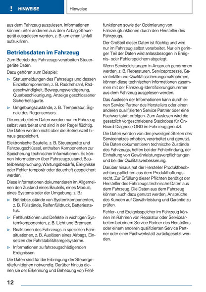 2018 BMW 5 Series Touring Bedienungsanleitung | Deutsch