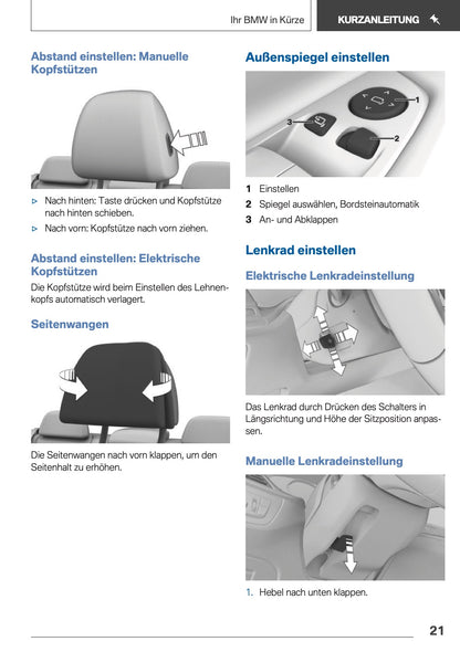 2018 BMW 5 Series Touring Bedienungsanleitung | Deutsch