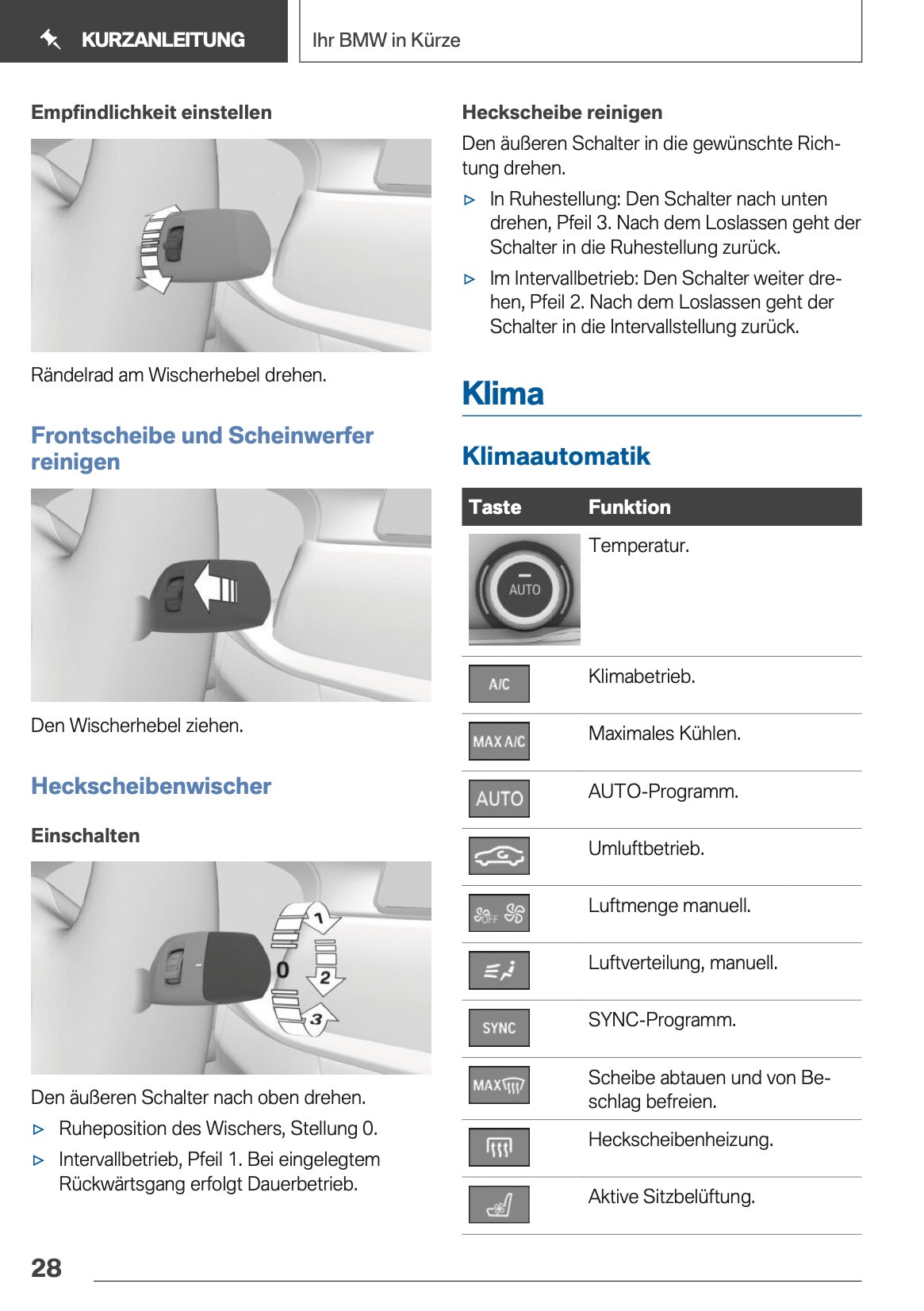 2018 BMW 5 Series Touring Bedienungsanleitung | Deutsch