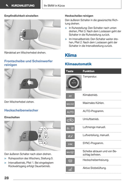 2018 BMW 5 Series Touring Bedienungsanleitung | Deutsch
