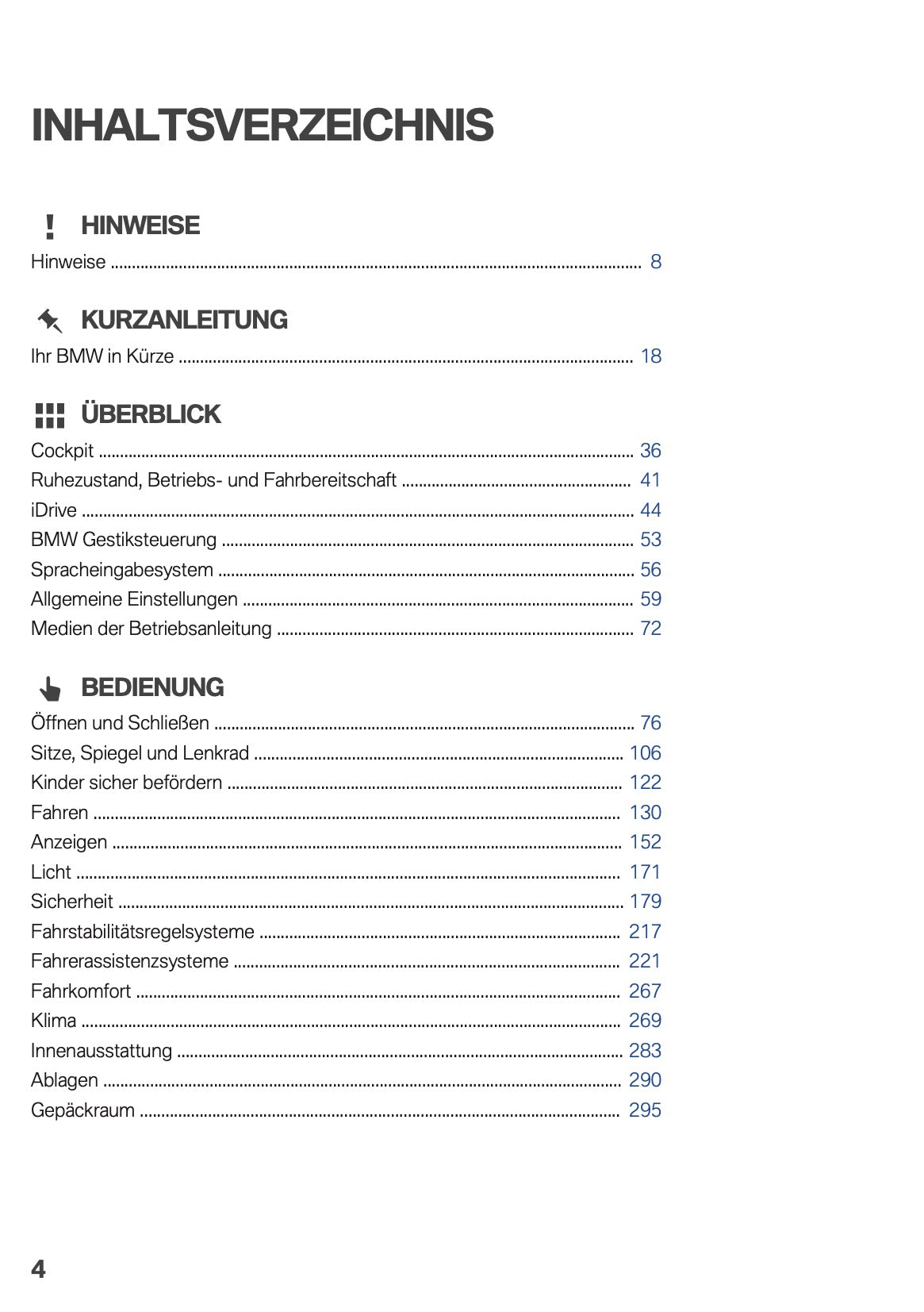 2018 BMW 5 Series Touring Bedienungsanleitung | Deutsch