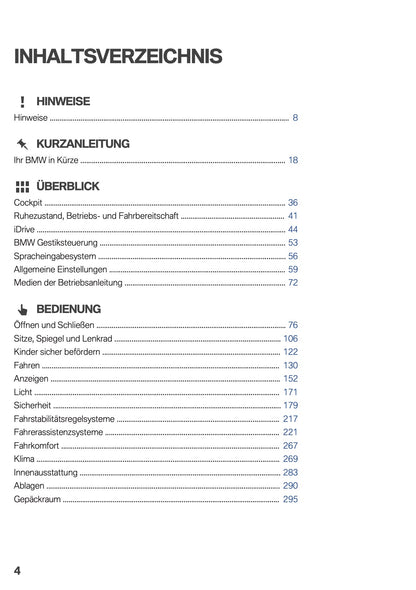 2018 BMW 5 Series Touring Bedienungsanleitung | Deutsch