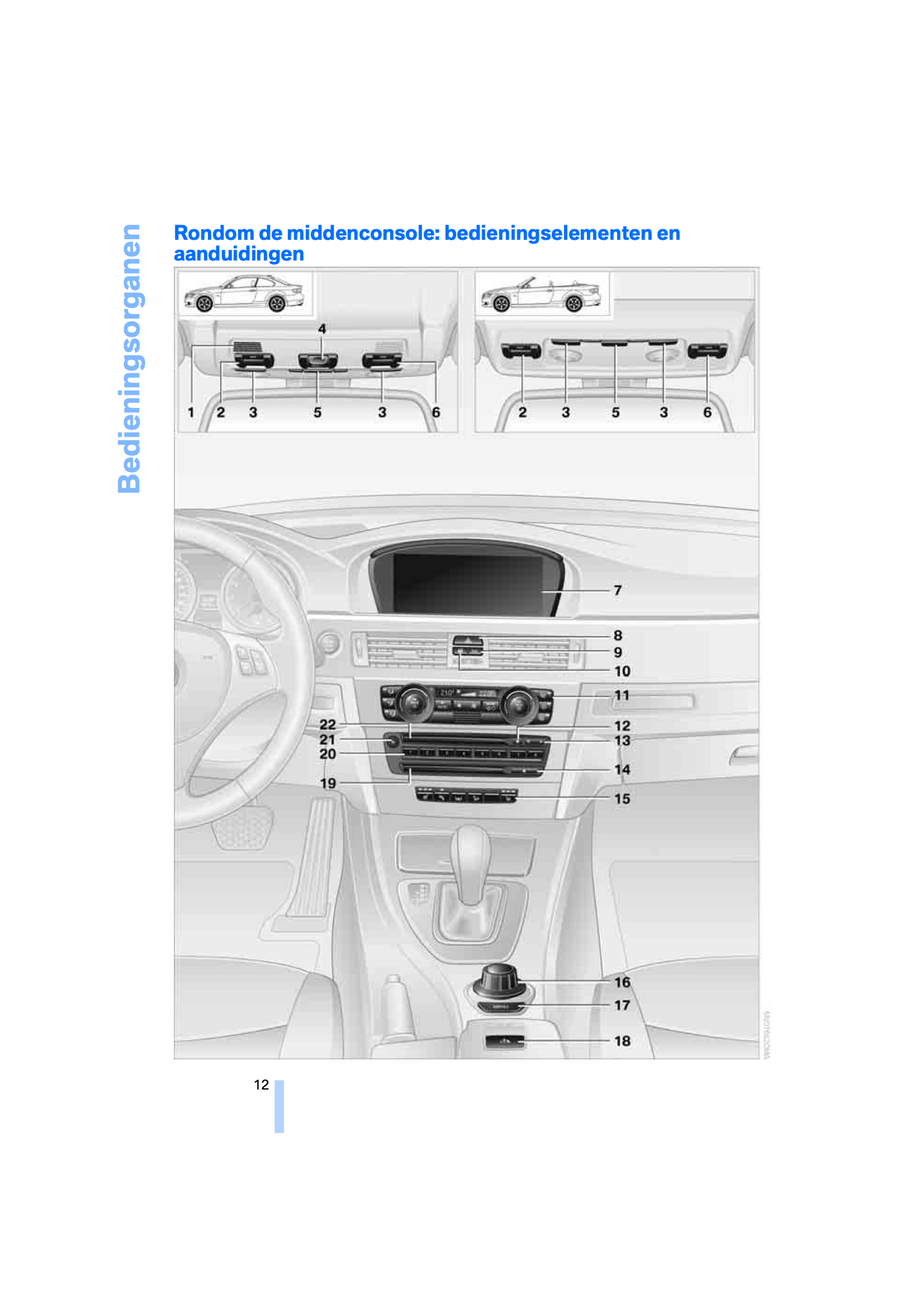 2008-2009 BMW 3 Series Coupé/3 Series Convertible Owner's Manual | Dutch