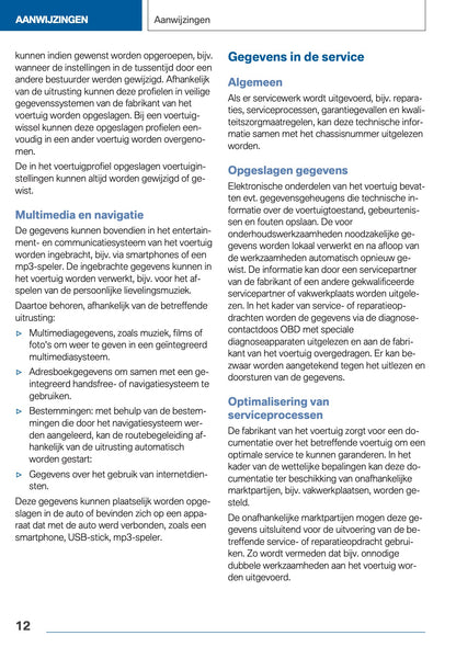 2021-2022 BMW X1 Owner's Manual | Dutch