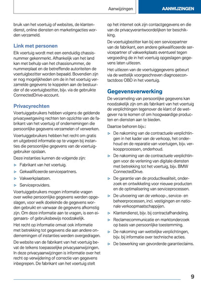 2021-2022 BMW X1 Owner's Manual | Dutch
