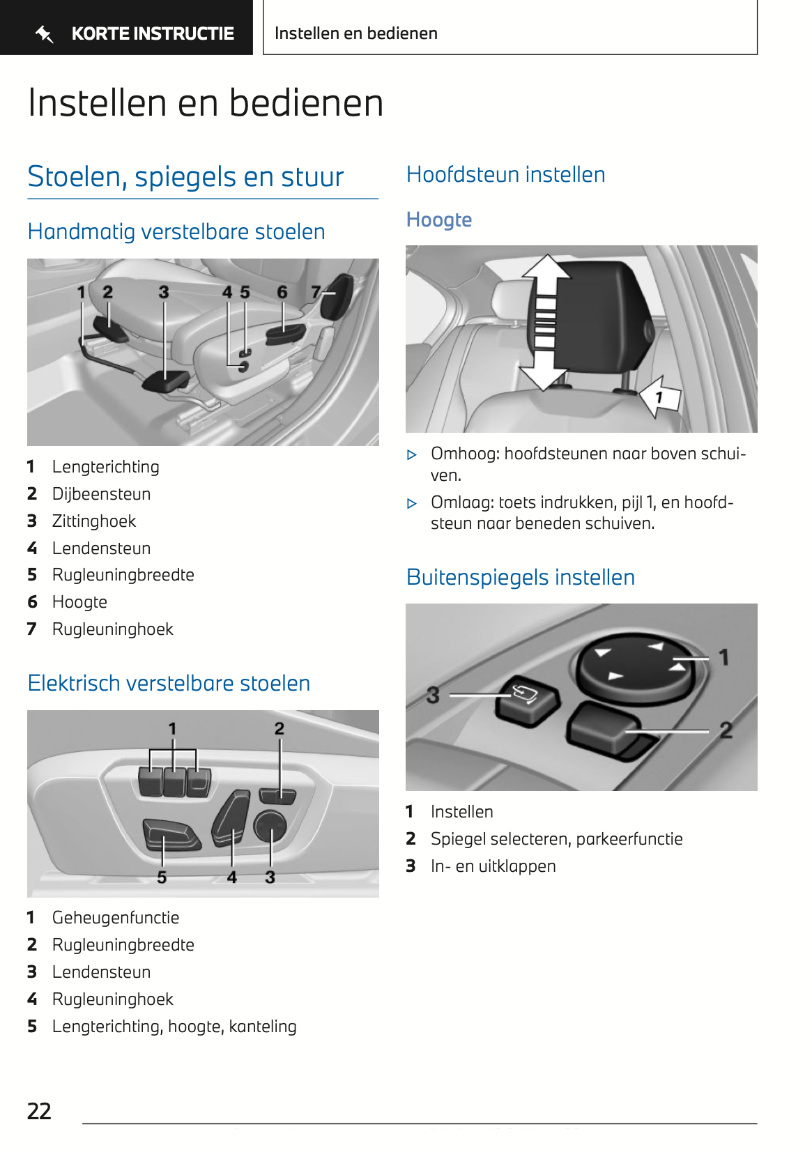 2022 BMW X1 Plug-in-Hybrid Owner's Manual | Dutch