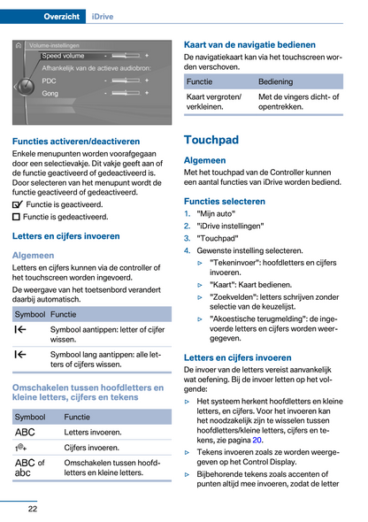 2017-2018 BMW X5 Plug-in-Hybrid xDrive40e Owner's Manual | Dutch