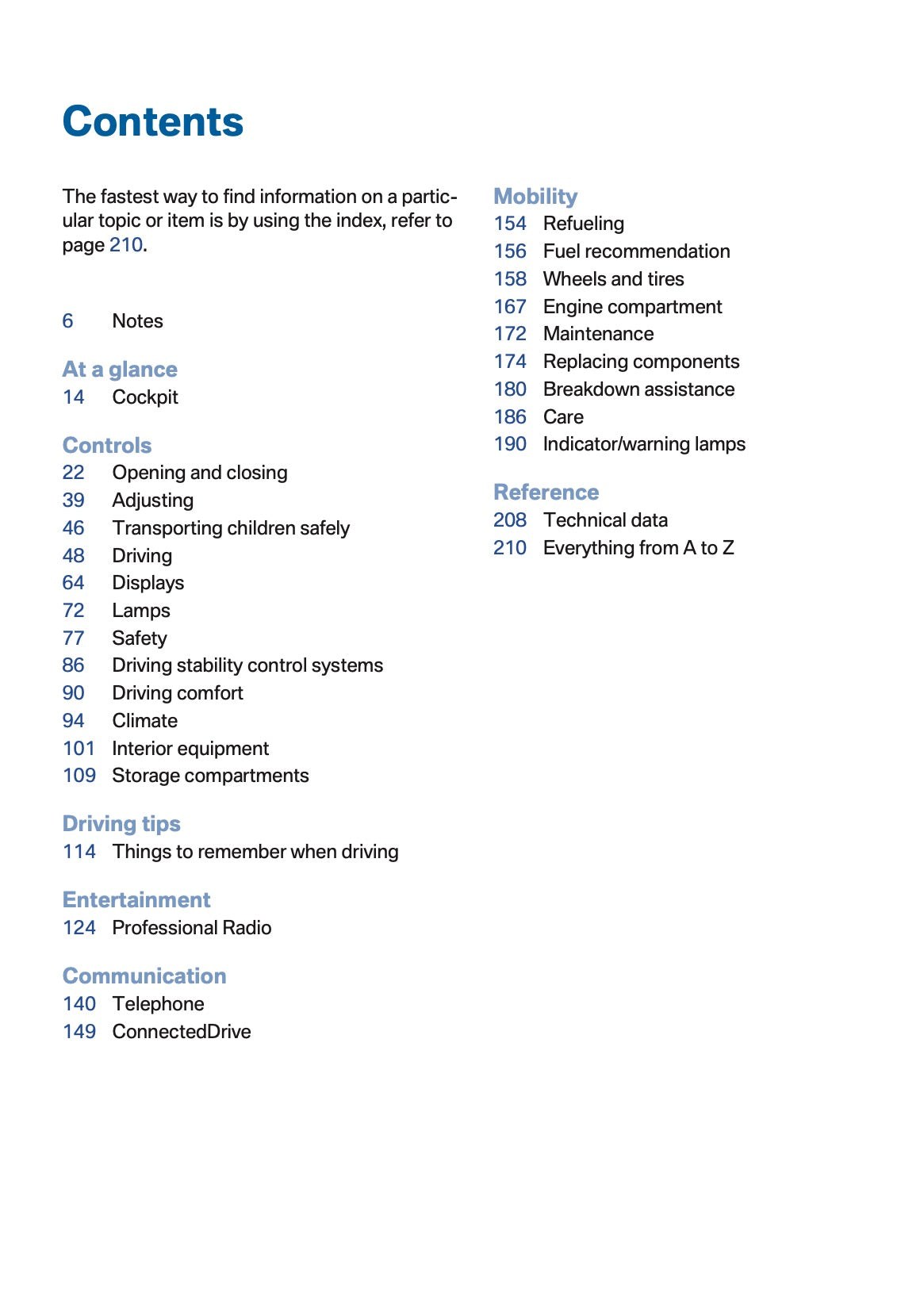 2016 BMW Z4 Owner's Manual | English US
