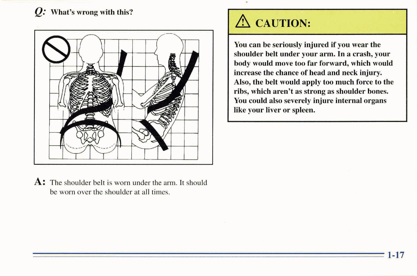 1995 Chevrolet Kodiak Owner's Manual | English