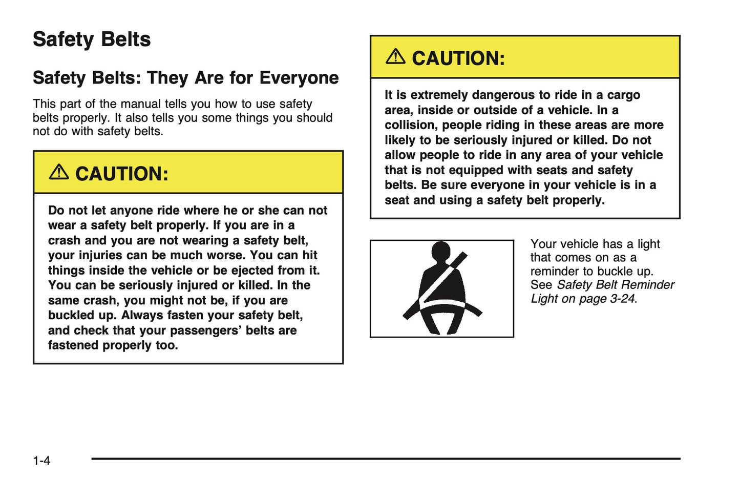 2005 Chevrolet T-Series Owner's Manual | English US