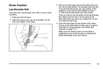 2005 Chevrolet T-Series Owner's Manual | English US