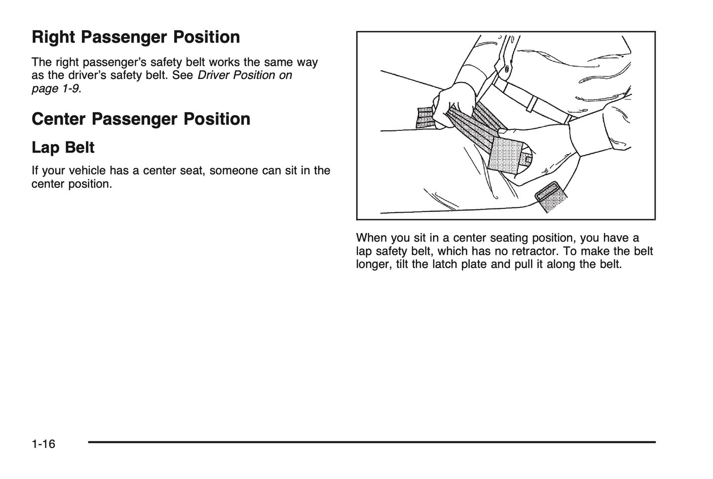 2005 Chevrolet T-Series Owner's Manual | English US